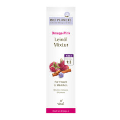 Omega Pink Leinölmixtur von Bio Planète | Bio, vegan, lak...