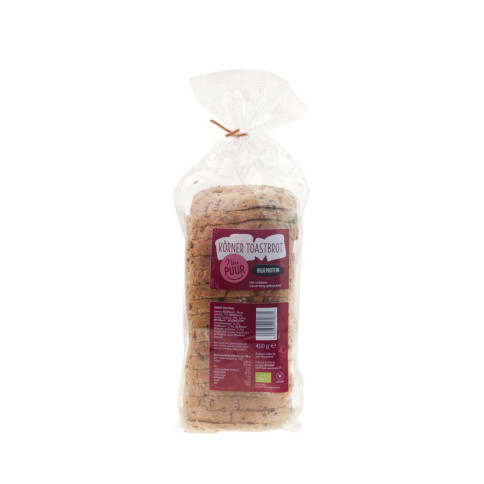 Körner Toastbrot Protein NurPUUR von Nur PUUR | Bio, vega...