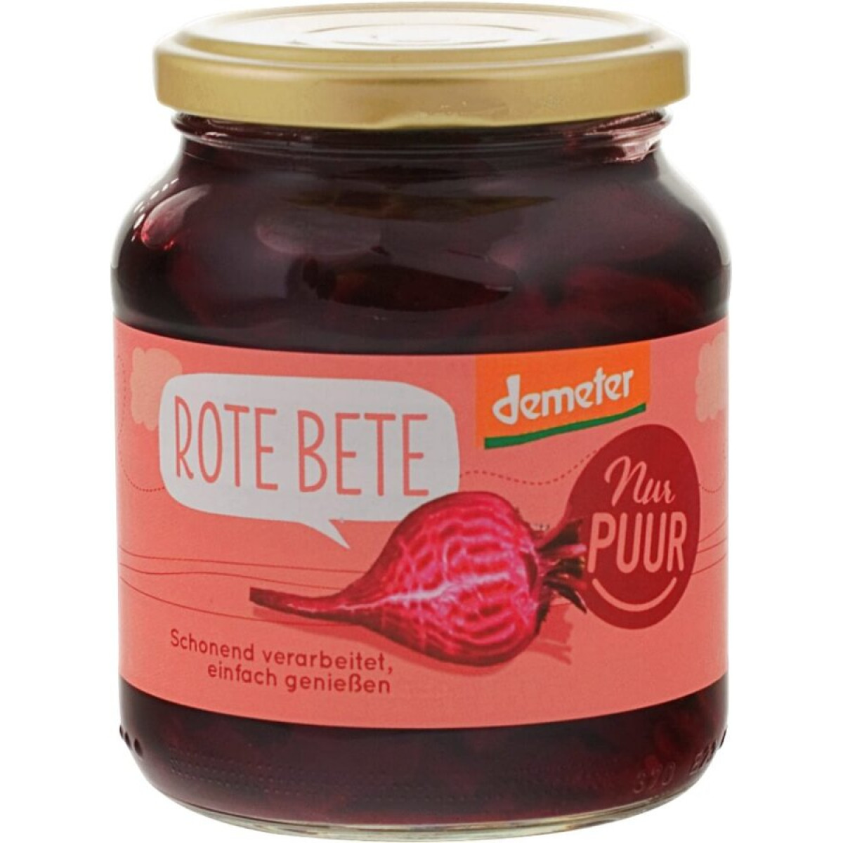 Rote Bete demeter von Nur PUUR | Bio, vegan, Demeter | Ko...