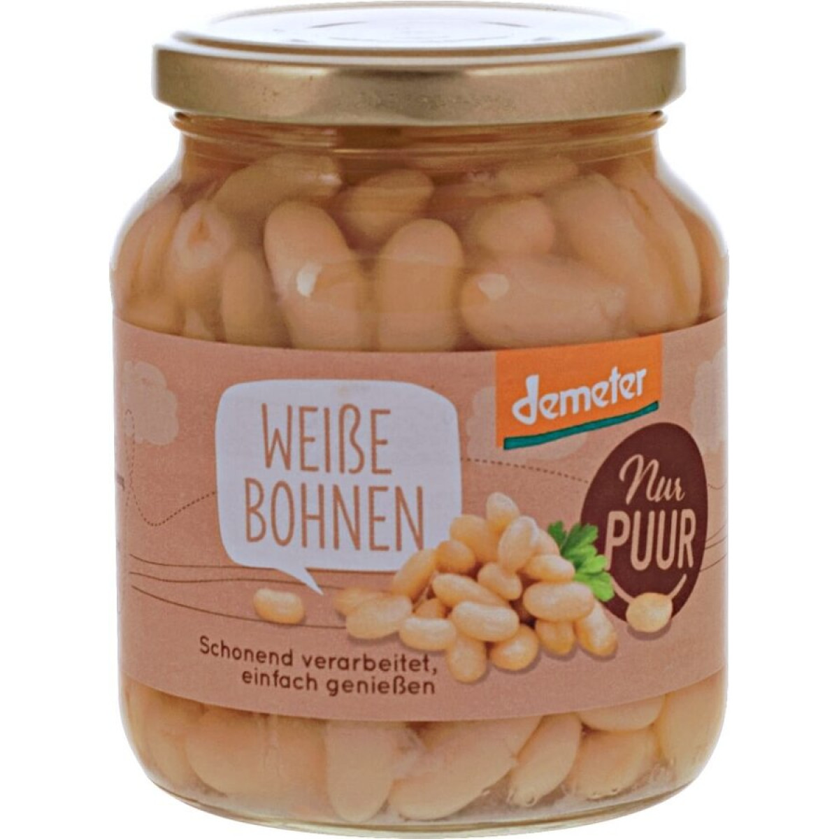 Weisse Bohnen demeter von Nur PUUR | Bio, vegan, Demeter...