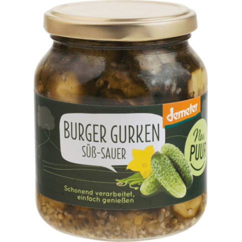 Burger Gurken demeter NurPUUR von Nur PUUR | Bio, vegan...