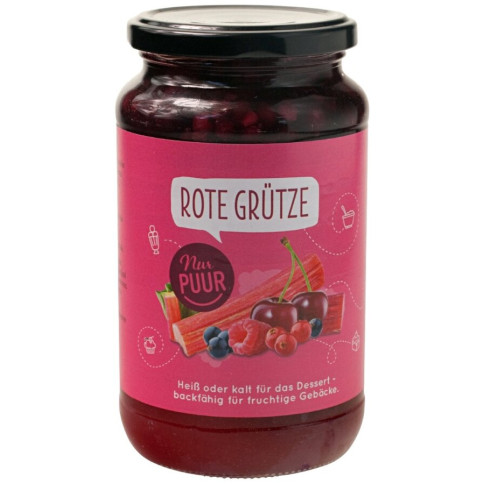 Rote Grütze NurPUUR von Nur PUUR | Bio, vegan | Fruchtkon...