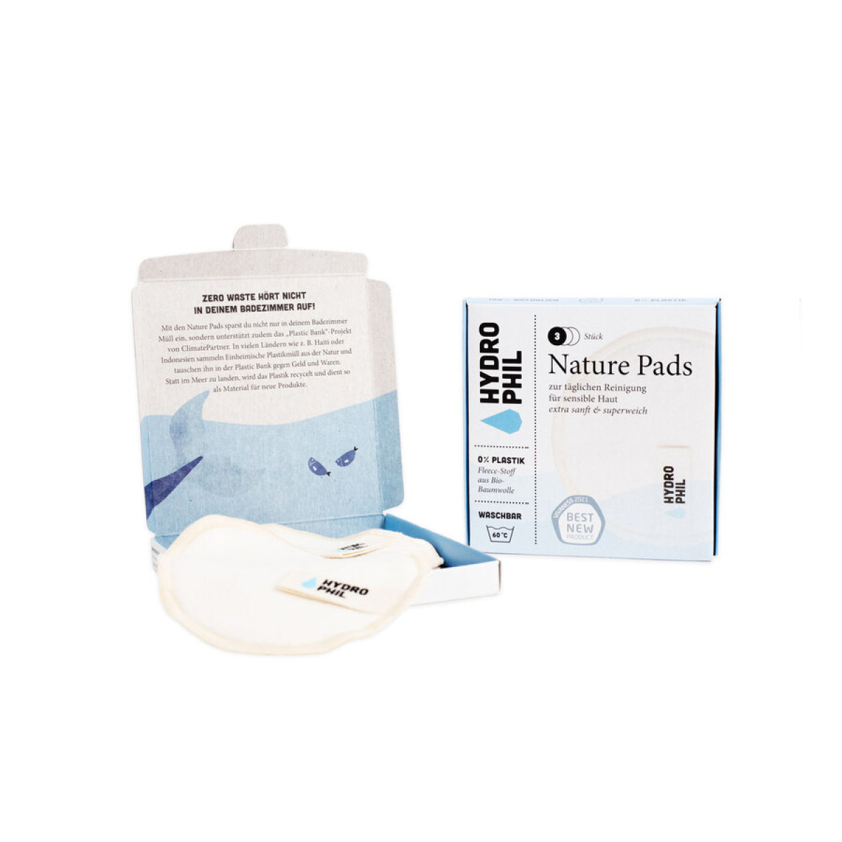 Nature Pads x3 Stück Hydrophil von Hydrophil | vegan | Du...