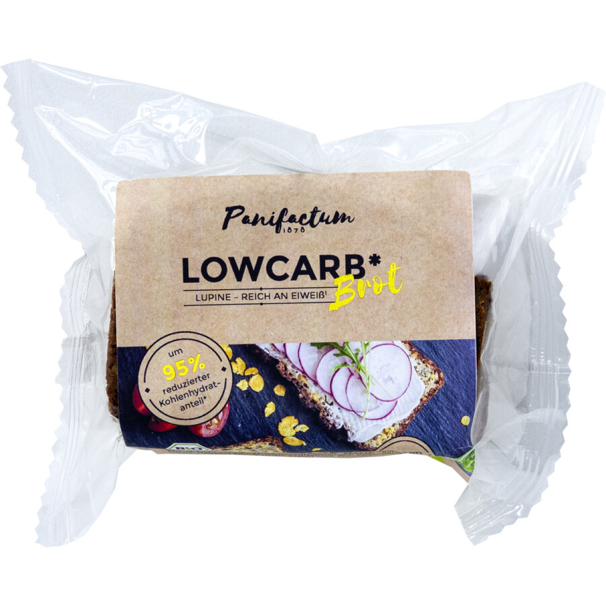 Brot 'Lupine' Panifact.Lowcarb von Panifactum | Bio, glut...
