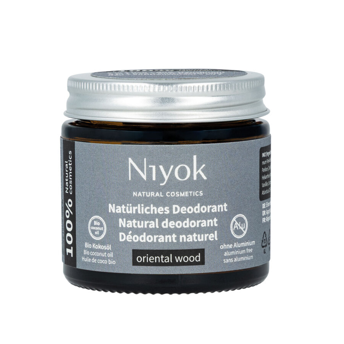 Deocreme Oriental Wood Niyok von Niyok | Bio, vegan | Deo...