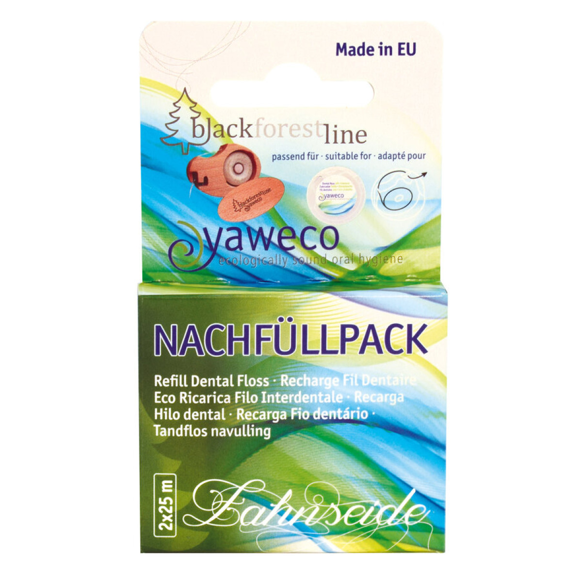 Zahnseide Nachfüllpack 2x25m Yaweco von Yaweco | Zahnpast...