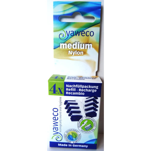 Nachfüllp. 4 Köpfe medium Yaweco von Yaweco | Zahnpasta k...