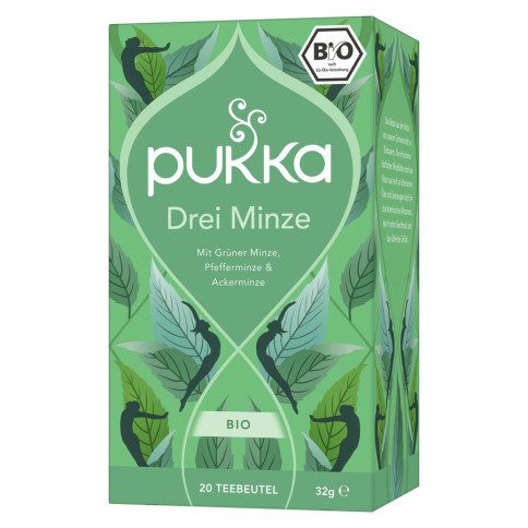 Drei Minze Tee Pukka von Pukka | Bio, vegan, laktosefrei...