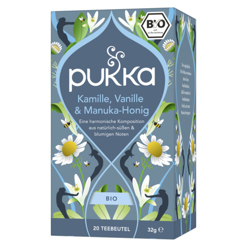 Kamill/VanilManuka Honig Tee Pukka von Pukka | Bio, lakto...