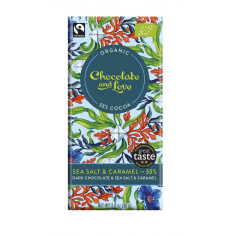 Dark SeaSalt&Caramel Chocolate&Love von Chocolate and Lov...