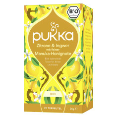 Zitrone,Ingwer&Manuka Pukka von Pukka | Bio | Tee & Kaffe...