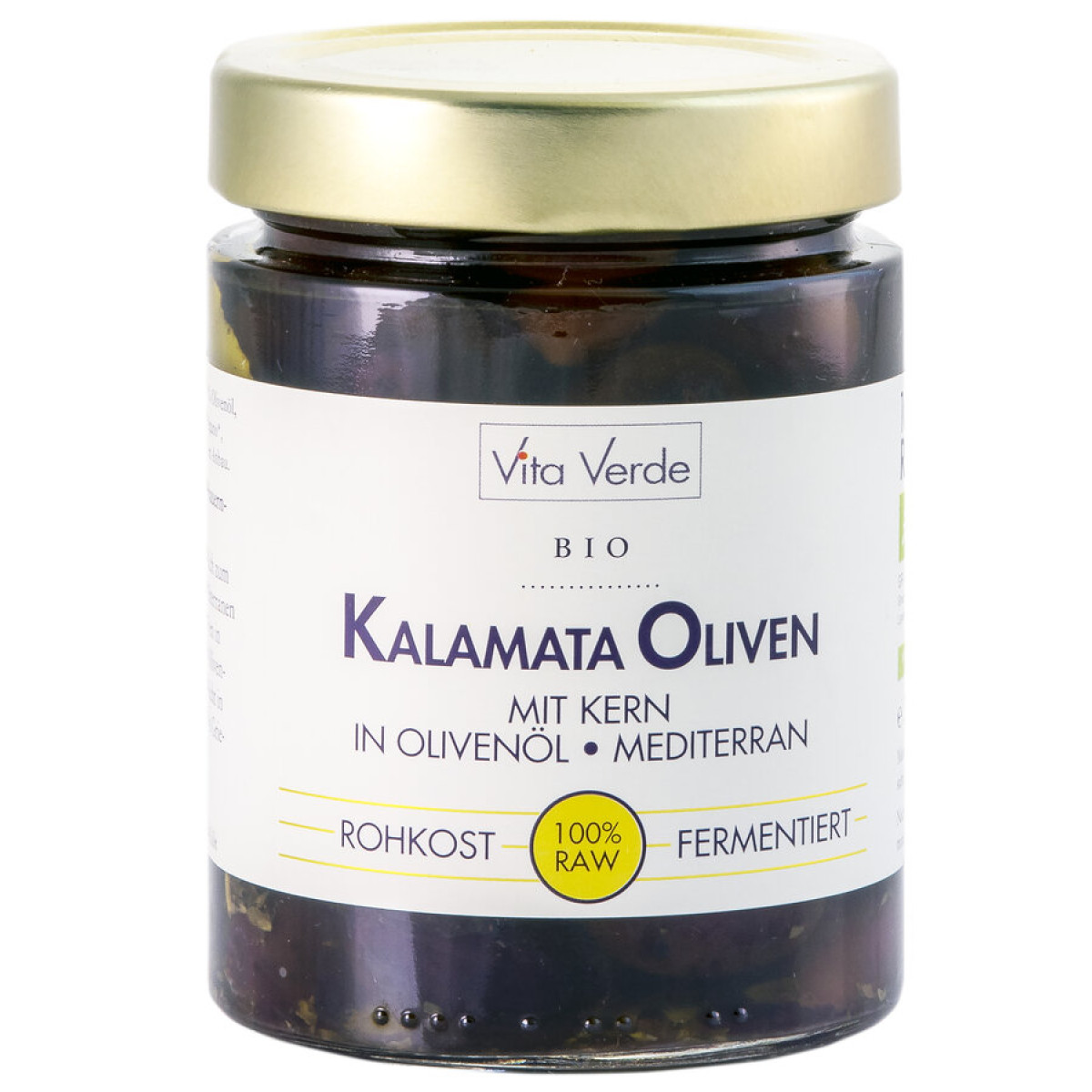 Kalamata Oliven m.K.in Oliv.öl Vita von Vita Verde | Bio...