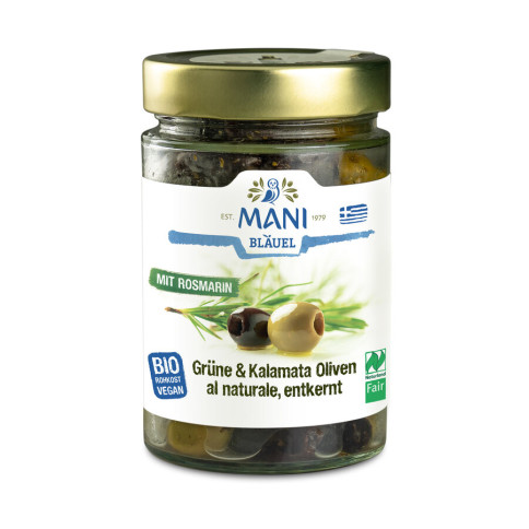Grüne&Kalam.Oliven Rosmarin Mani von Mani | Bio, vegan...