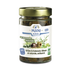 Grüne&Kalam.Oliven Kräuter nat.Mani von Mani | Bio, vegan...