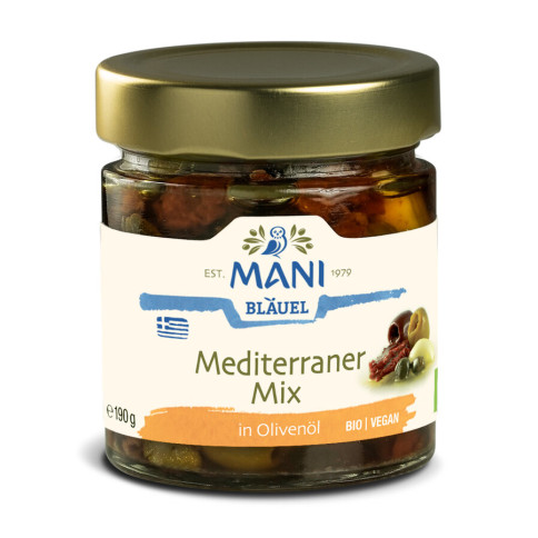 Mediterraner Mix in Olivenöl Mani von Mani | Bio, vegan...