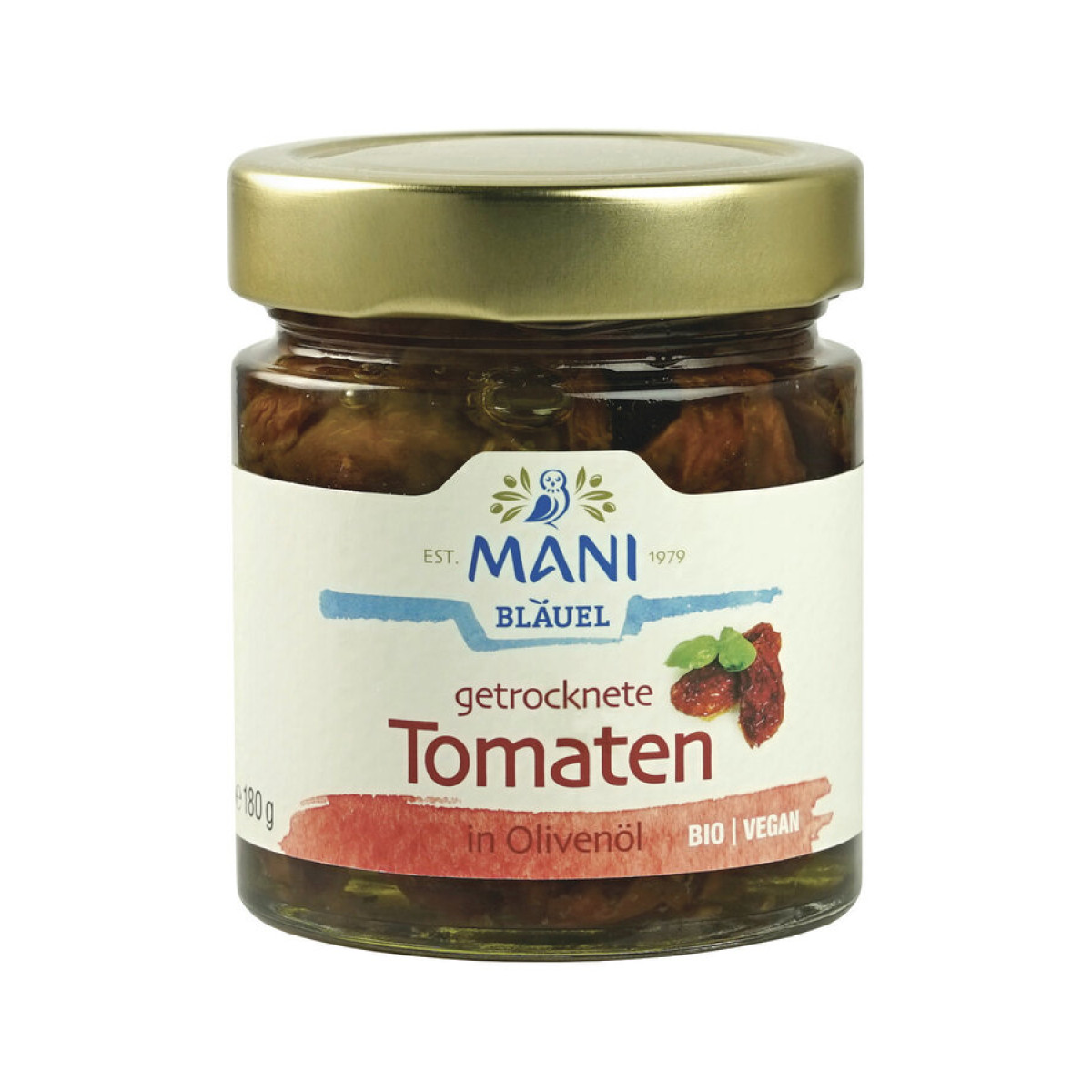 Getrocknete Tomaten i.Olivenöl Mani von Mani | Bio, vegan...