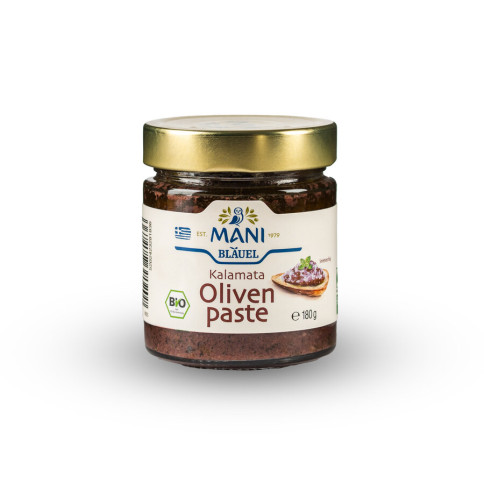 Kalamata Olivenpaste Mani von Mani | Bio, vegan | Antipas...