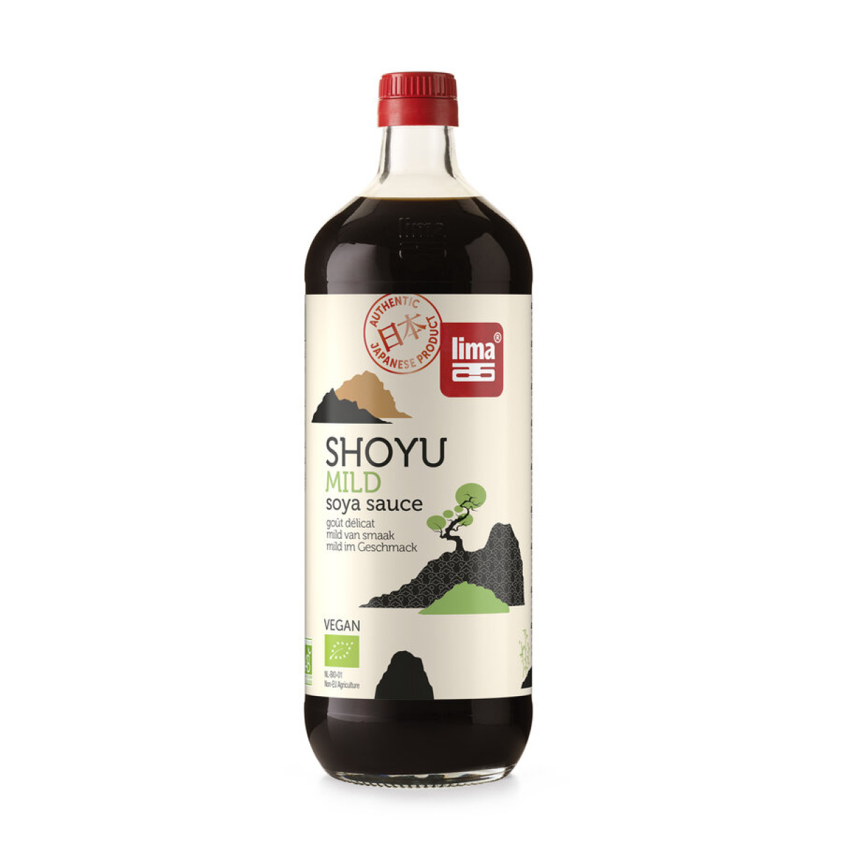 Shoyu mild Sojasauce von Lima | Bio, vegan, laktosefrei...