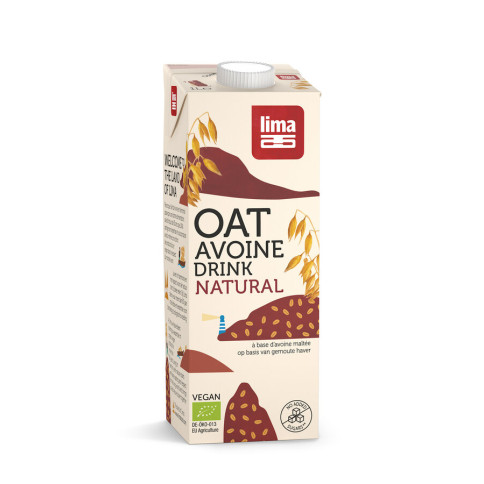 Haferdrink Natural von Lima | Bio, vegan, laktosefrei | P...