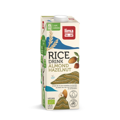 Rice Drink Haselnuss-Mandel von Lima | Bio, vegan, laktos...