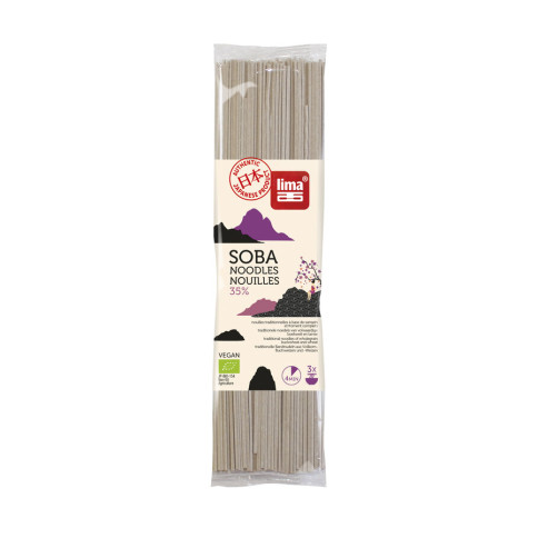 Nudeln Soba (Weizen-Buchweizen) von Lima | Bio, vegan, la...