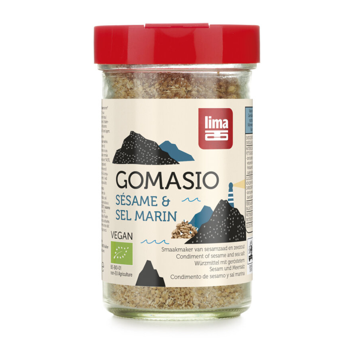 Gomasio Streuer geröst.Sesam von Lima | Bio, vegan, lakto...