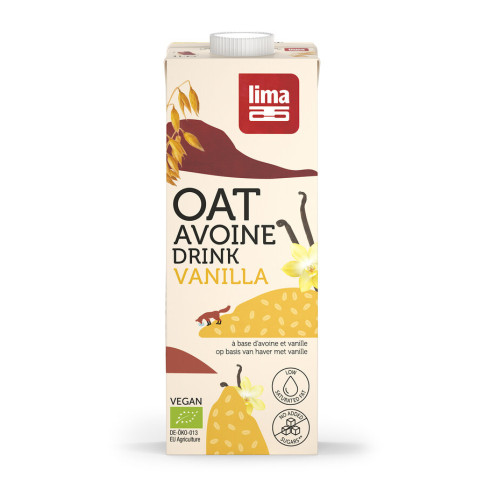 Haferdrink Vanille von Lima | Bio, vegan, laktosefrei | P...