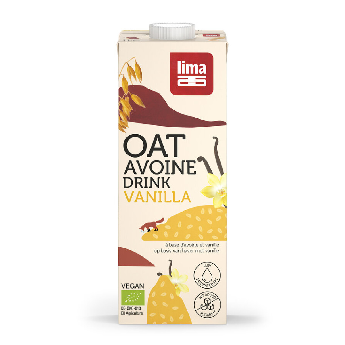 Haferdrink Vanille von Lima | Bio, vegan, laktosefrei | P...