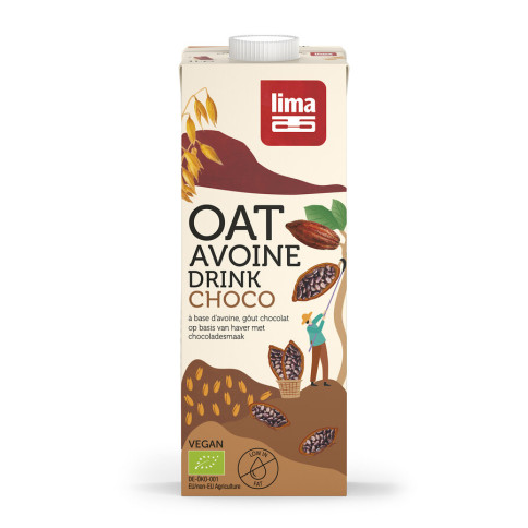 Hafer Drink Choco von Lima | Bio, vegan, laktosefrei | Pf...