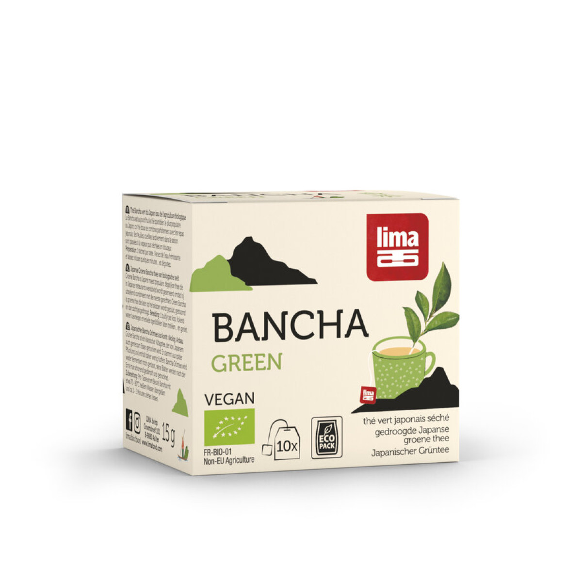 Tee Bancha Green von Lima | Bio, vegan, laktosefrei | Tee...