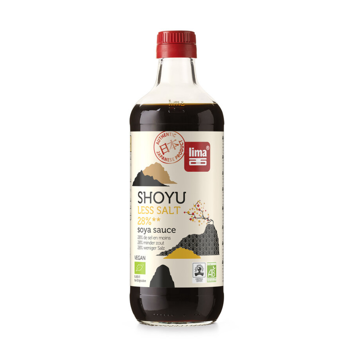 Shoyu 28% weniger Salz von Lima | Bio, vegan, laktosefrei...