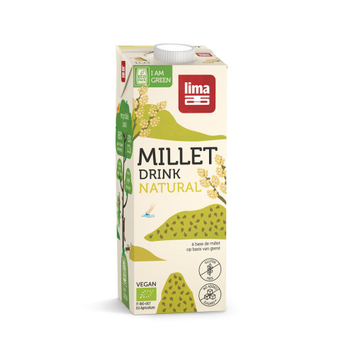 Drink Hirse Natural von Lima | Bio, vegan, laktosefrei...
