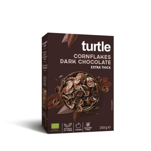 Chocolate Cornflakes Dark gf Turtle von Turtle | Bio, veg...