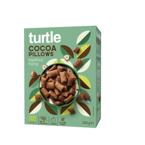 Schokokissen Haselnus. gf Turtle von Turtle | Bio, vegan...