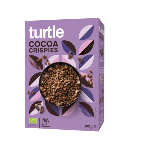 Kakao Rice Crispies Turtle von Turtle | Bio, vegan | Mües...