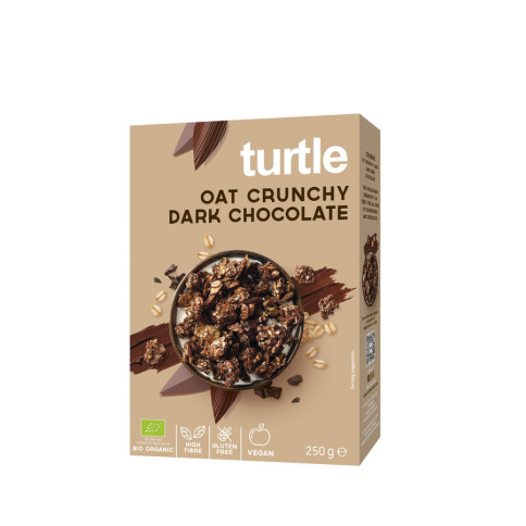 Oat Crunchy DarkChocolate gf Turtle von Turtle | Bio, veg...