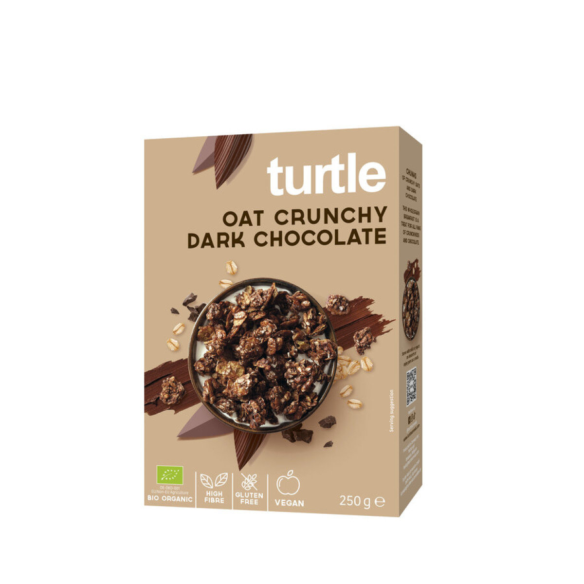 Oat Crunchy DarkChocolate gf Turtle von Turtle | Bio, veg...