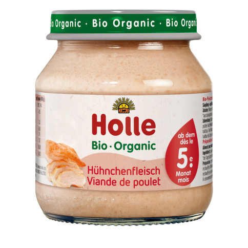 Hühnchenfleisch DEMETER von Holle | Bio | Quetschmus kauf...