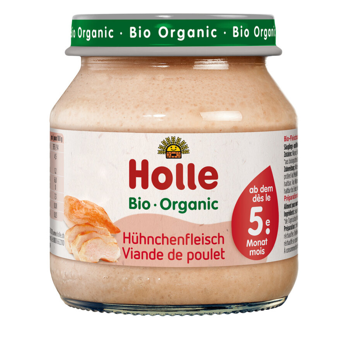 Hühnchenfleisch DEMETER von Holle | Bio | Quetschmus kauf...