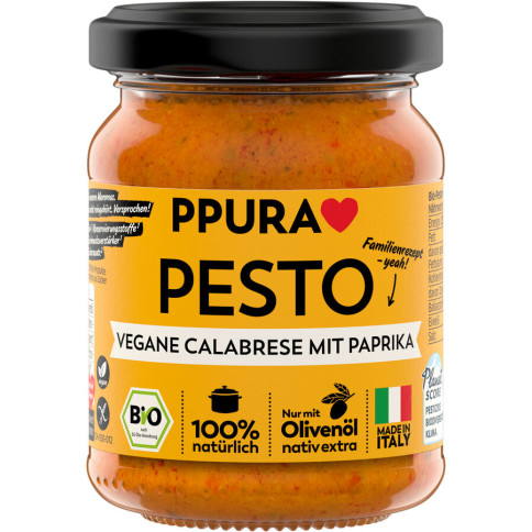 Pesto Vegane Calabrese Ppura von Ppura | Bio, vegan, lakt...