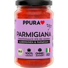 Sugo Parmigiana mit Aubergine Ppura von Ppura | Bio | Tom...