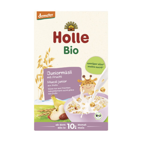 Juniormüsli Mehrkorn Frucht von Holle | Bio, vegan, Demet...