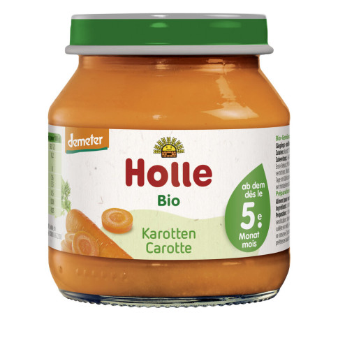 Karotten DEMETER von Holle | Bio, vegan, Demeter | Quetsc...