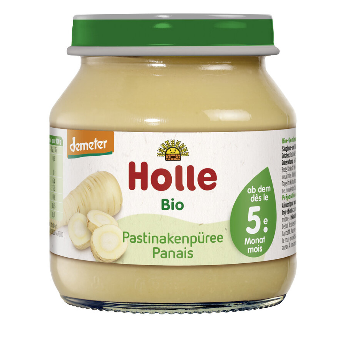 Pastinakenpüree von Holle | Bio, vegan, Demeter | Quetsch...