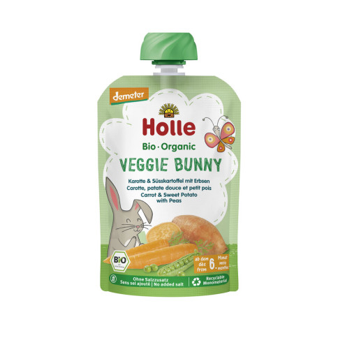 Veggie Bunny-Pouchy KarottSüskartMu von Holle | Bio, vega...