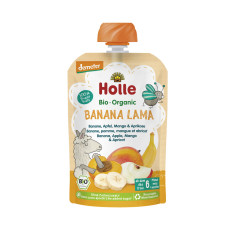 Banana Lama -Pouchy Banane, Apfel von Holle | Bio, vegan...