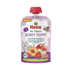 Berry Puppy - Pouchy Apfel & Pfirsi von Holle | Bio, Deme...