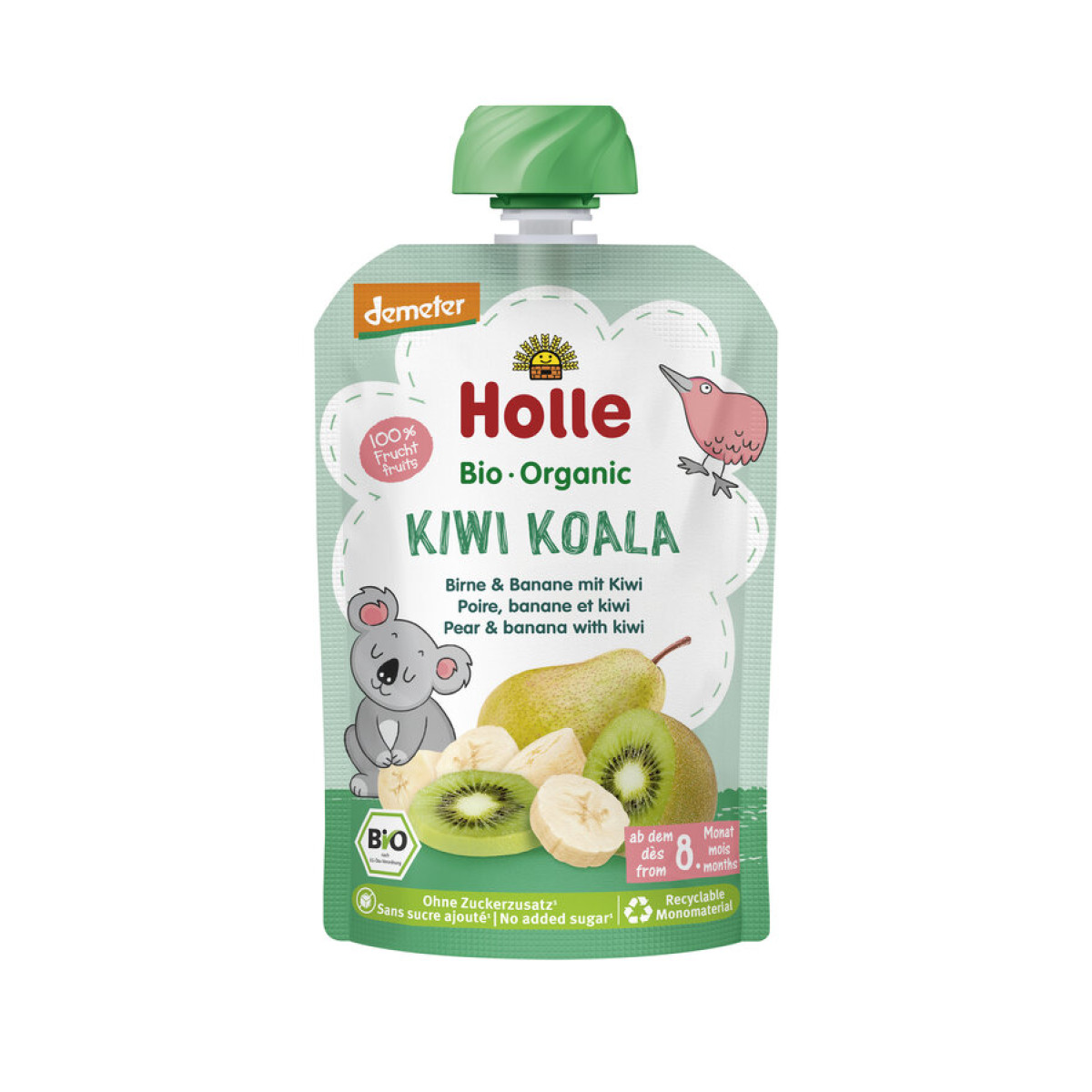 Kiwi Koala - Pouchy Birne & Banane von Holle | Bio, vegan...