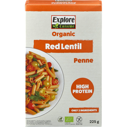 Penne aus roten Linsen ExploreCuisi von Explore Cuisine...