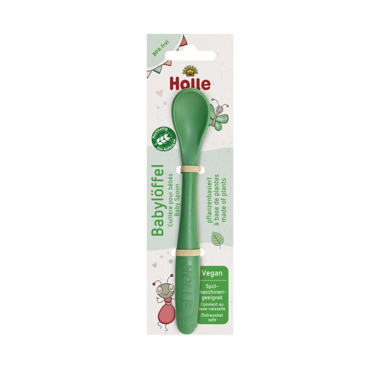 Babylöffel 3er Set pflanzenbasiert von Holle | Babypflege...